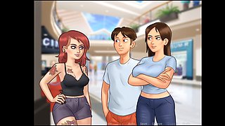 School girl (18+), building, x video