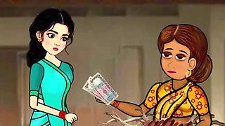 Hot Hindi Cartoon Sex - Rekha & Jagan Wild Fuck in Forest