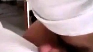 Amateur Man Rubbing and Humping until Bed Cum