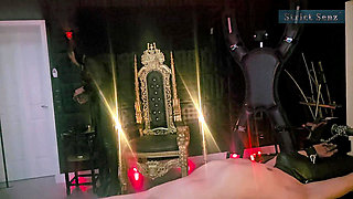 Stina Stone Long Nail Tickling Facesitting Stretched on the Rack by Mistress Part 2