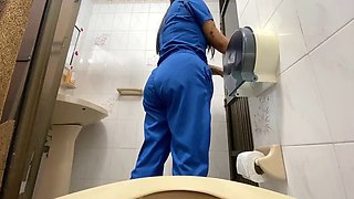 Camera catches nurse pissing in hospital bathroombig jet