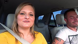 Sex-Parking-Lot! Lina Wants Sperm, Big-Ass Teen Fucked Without A Condom