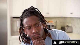 MILF Danielle Renae Seduces Stepson With Big Tits For Interracial Fuck