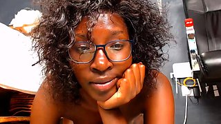 Hot Black Maid Does Some Webcam Black and Ebony