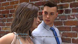 Boyfriend's Street Passion with Horny Stranger Heat