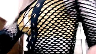 Dominating slut lana black stockings commanding: Amateur, Milf  Brunette Porn