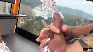 Public Dick Flashing On The Ferris Wheel - Stranger Girl Help Me Cum In Her Mouth 10 Min With Katty West