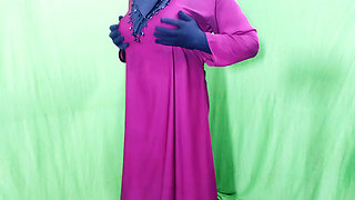 Indian beautiful hijabi muslim couple thirsty for fuck