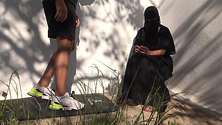 Saudi Arab Wife Is Shocked When Her Nudist Stepson Shows His Big Dick in Front of Her