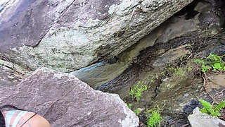 Lost Girl Getting Milk From a Stranger's Mouth.