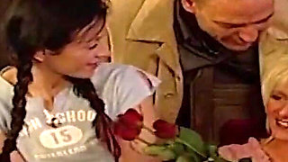 German Pussy Dripping with Thick Sticky Cum