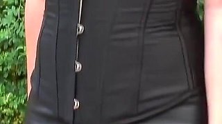 Cute French Girl Comes to England to Be a Filthy Cock Whore as She Sucks off Many Dirty Dogging Lads in a Field