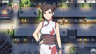 Naruto trainer Dinaki serves up some public onanism fun with TenTen