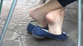 Shoeplay bailarinas azules