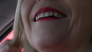 Cute Blonde Mature Fucked in My Car 4935 2