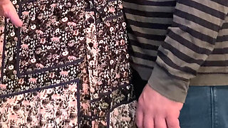A Stranger Rubbed Mu Pussy in the Subway