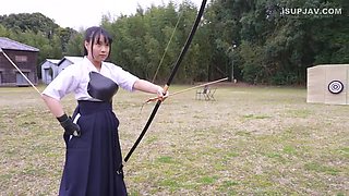 Innocent Archer Girl's Intense Focused Sex Debut at 18 x1x50331E00CAF82716B0