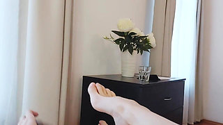 Extremely Hairy Pussy, POV Masturbation, Fingering, Big Labia, Orgasm with Moans