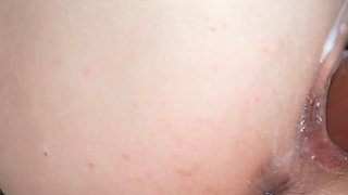 Crazy Squirts with Sexmachine Dildo