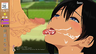 Hentai Game - Busty Countryside Beauty in a Passion-Filled Summer Scene