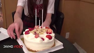 Sultry JAV Schoolgirl Gets Fucked Hard During Class by Her Teacher