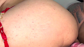 Big Booty Brunette Rough Fucked and Facial! Melody Night