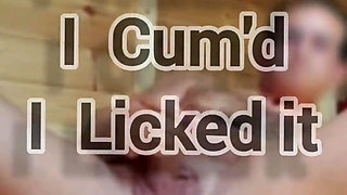 Wank & Cum Eating
