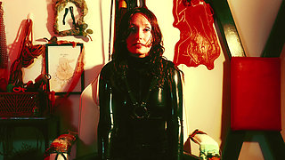 Divine Devotion: Latex Worship, Spit, Gas & Toilet Training POV