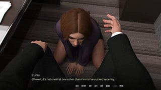 Hot Secretary Humiliated and Face Fucked by Big Cock Boss