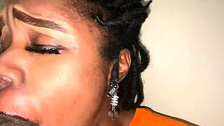 Dslaf Jamaican lipz - facial cumshot
