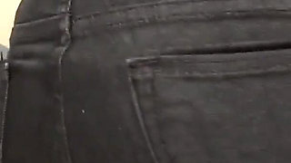 Danielle and Robin Skye play with toys in strap-on porn sex