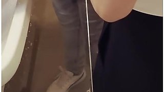 Quickie In The Office Toilet