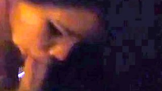 Filipina camgirl gives blowjob to her husband on webcam