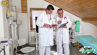 Silicone Pornstar Anita Blanche Stripped Naked and Examined