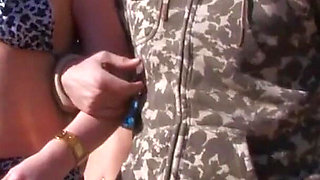 Anal Foursome for Two Teens at the Sea