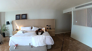 Teasing Venus's MILF Clit with a Shaving Bush, and Inserting a Buttplug in Her Virgin Asshole