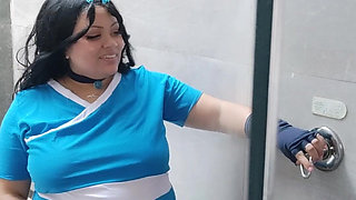 BBW Katara Cosplay Photoshoot Making off