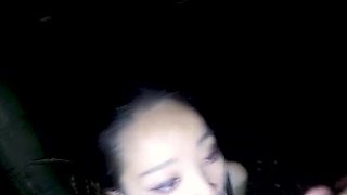 Tiny Asian Teen Takes a Dirty Cum Load While Dogging