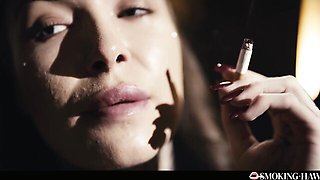 Delicate Steve Q at cumshot video