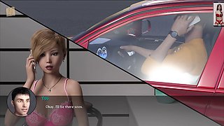 Hot brunette with big boobs and a shy side