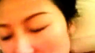 Lebanese-Chinese Chick Bangs a Black Guy