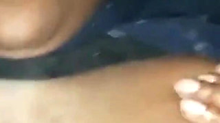 Big Black Cock Pounding My Hairy Pussy Back of My Car Moaning Orgasms