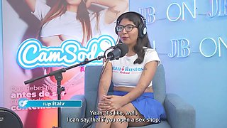 Mexican woman tries out a hot machine in Colombia and reveals her sexual secrets