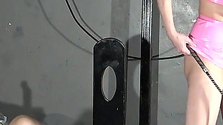 Mistress Facesitting, Facesitting with Electric Magic Wand, Bougie in Handjob, Facesitting Pussy Licking