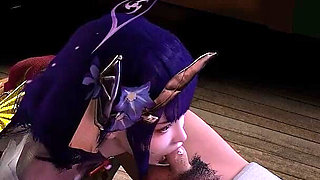 Shogun Raiden Is a Girl in Heat - Genshin Impact Hentai