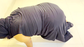 POV Fucking a BBW Beautiful Hot Maid with Big Ass in Saudi Arabia - Multiple Cum