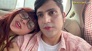 When the Road Trip Gets Too Hot - Sex in Car