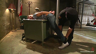 Officer Maguire Beats and Fucks a Stud for Littering