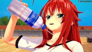 Rias Gremory Seduces Me and Invite Me to Fuck in the Gym - Dxd Ntr Madness Series