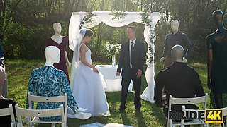 A lonely man assembles and activates his robotic bride